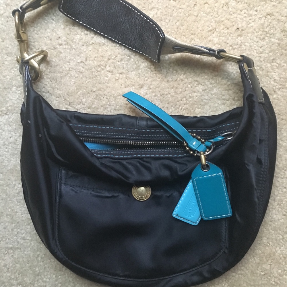 EUC Coach black purse